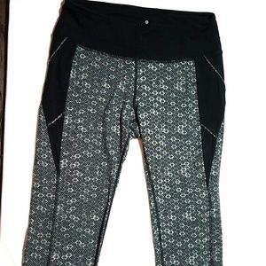 Athleta capri jog yoga leggings size small